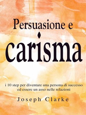 cover image of Persuasione e Carisma